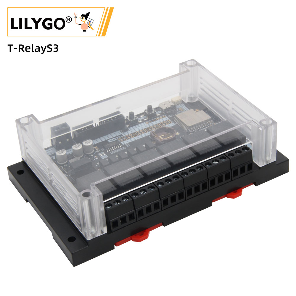 Lolin S3 - LILYGO® T-RelayS3 ESP32-S3 6-Way مجلس التنمية