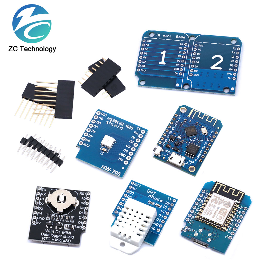 Wemos D1 Mini - D1 البسيطة ESP8266 ESP-12F CH340G V2
