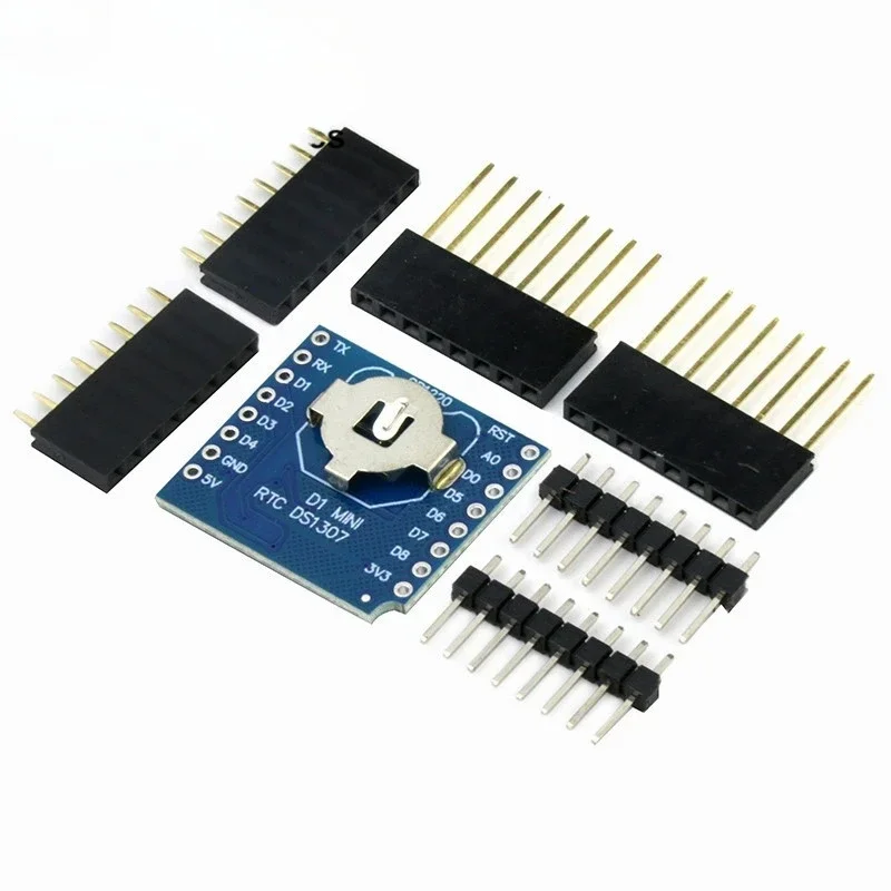 10 قطعة RTC DS1307 الوقت الحقي - مراجعة Wemos D1 Mini وسعره