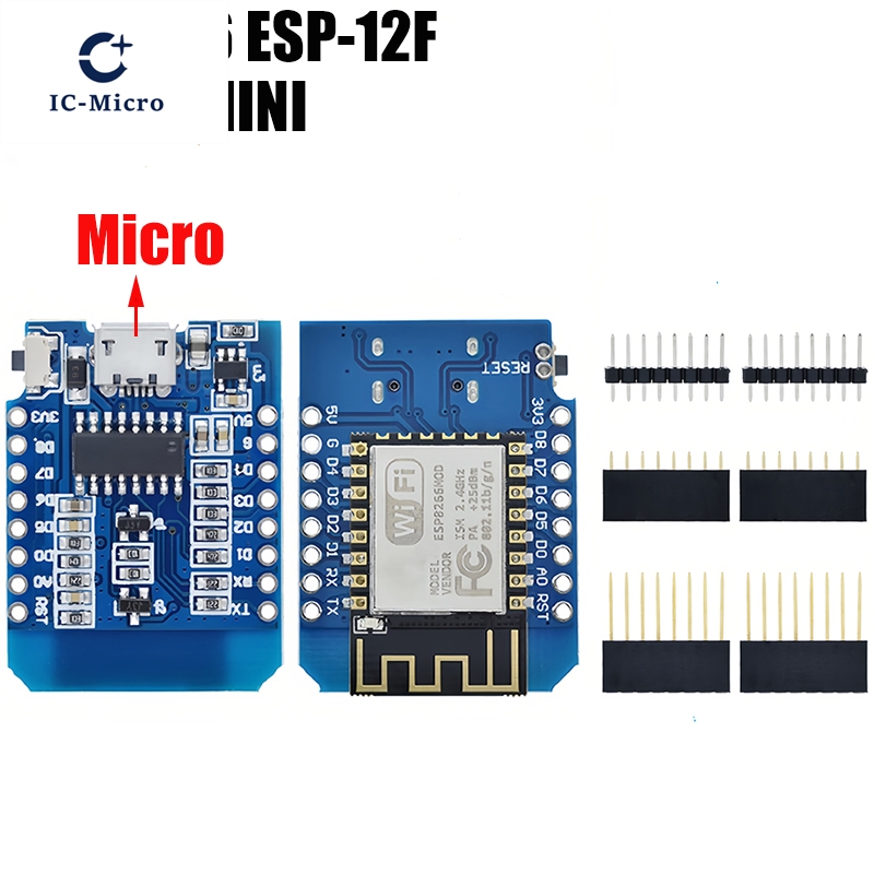 1-10 قطع لوحة تطوير واي فاي ES - مراجعة Wemos D1 Mini وسعره