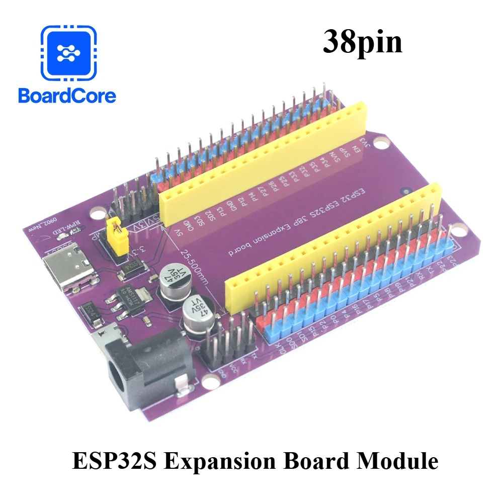 ESP32S 38Pin لوح تمديد وحدة Io - مراجعة Nodemcu 32S وسعره