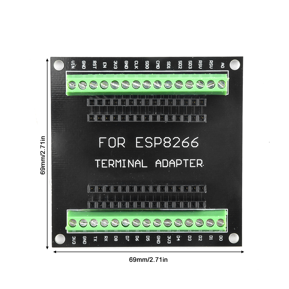 1/3 قطعة ESP8266 ESP32 لوح تمد - مراجعة Nodemcuv2 وسعره