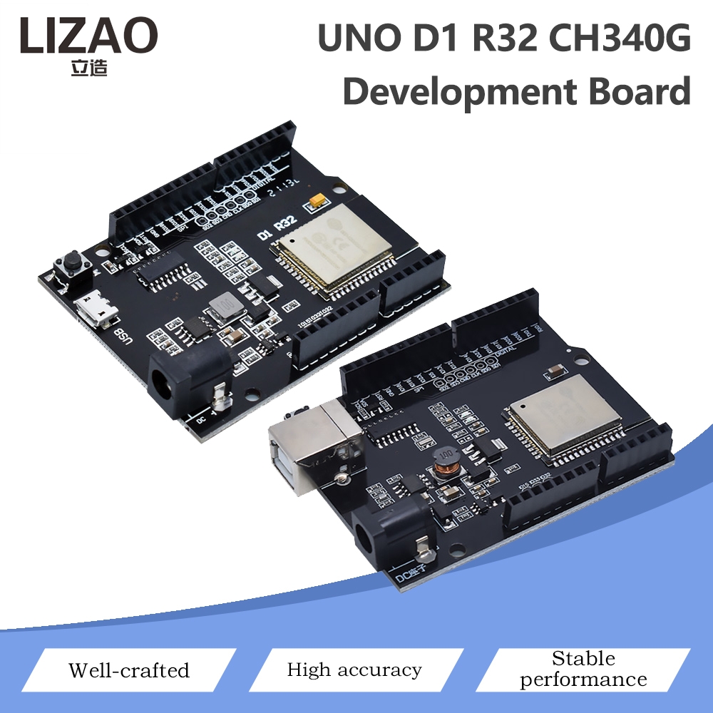 لوحة تطوير ESP32 D1 R32 CH340G - مراجعة Wemos D1 Mini وسعره