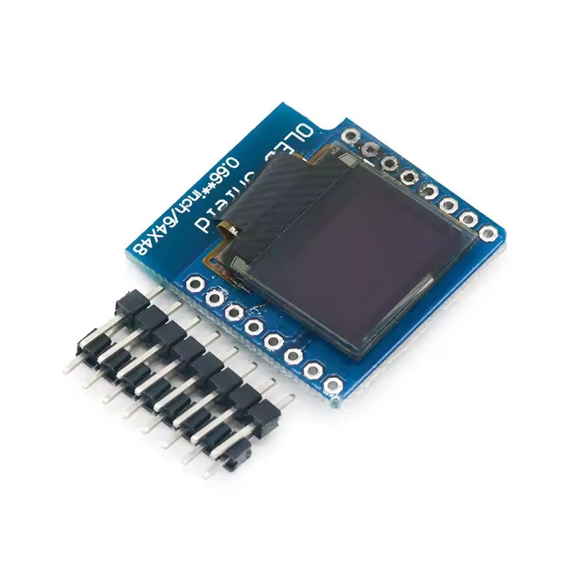 شاشة OLED صغيرة مقاس 0.66 بوصة - مراجعة Wemos D1 Mini وسعره