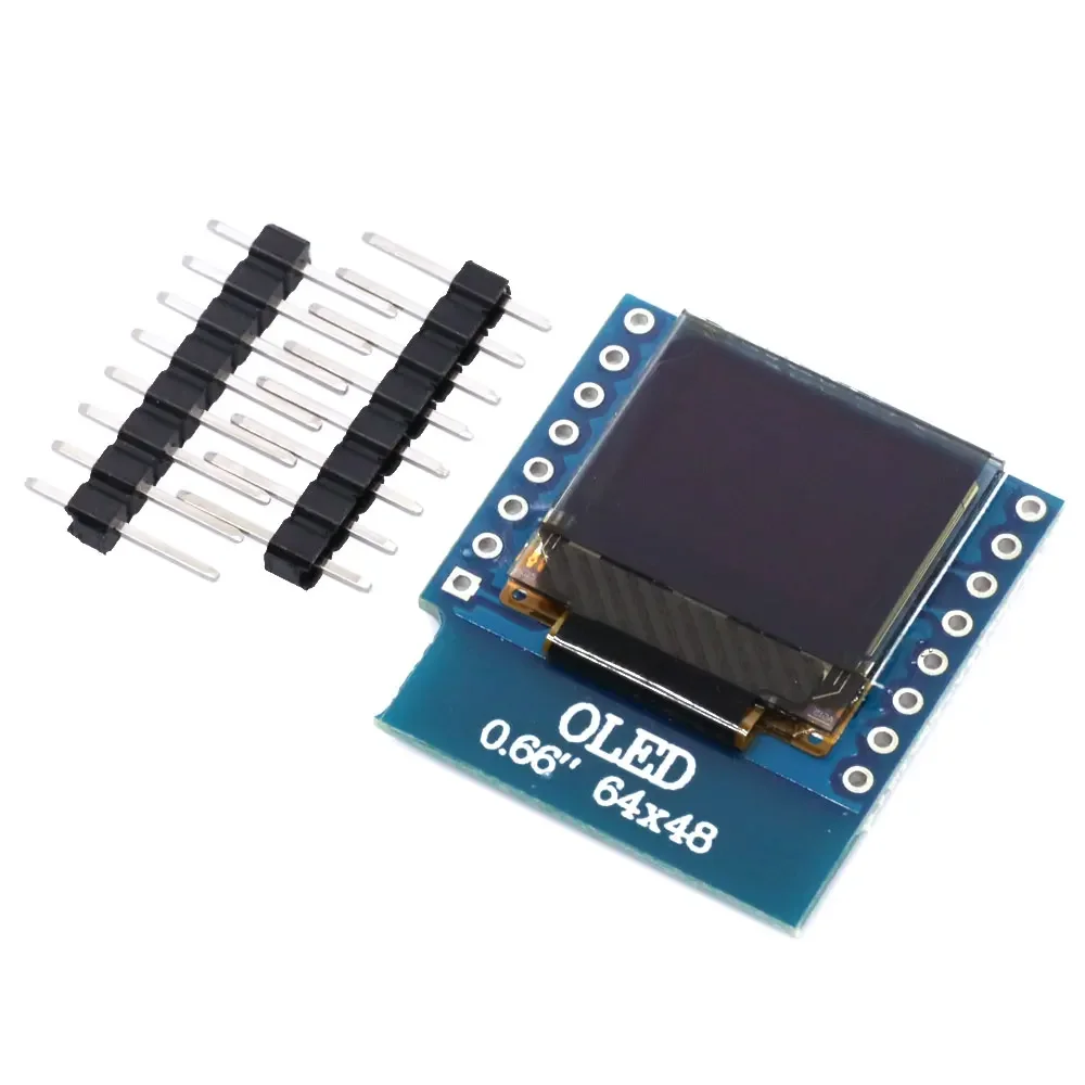 شاشة OLED صغيرة مقاس 0.66 بوصة - مراجعة Wemos D1 Mini وسعره