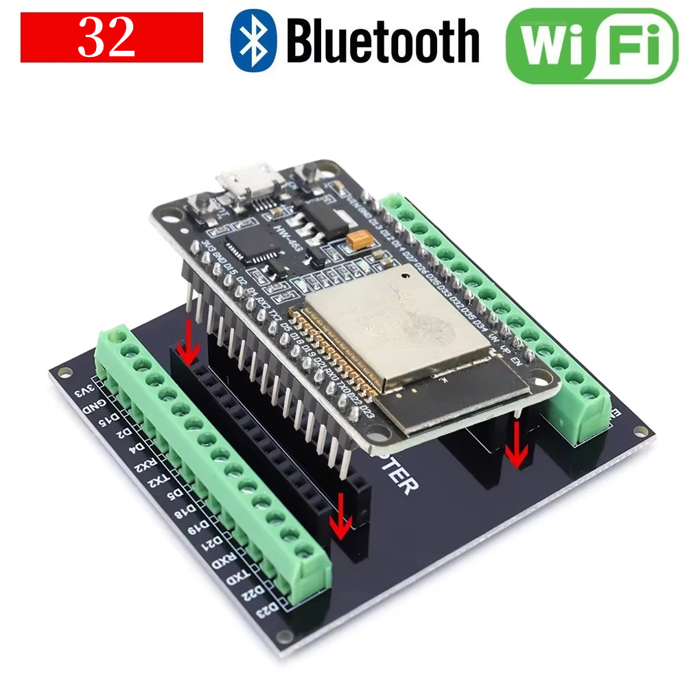 لوحة توسعة 32S CP2102 NodeMCU- - مراجعة Nodemcu 32S وسعره